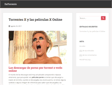 Tablet Screenshot of datorrents.com